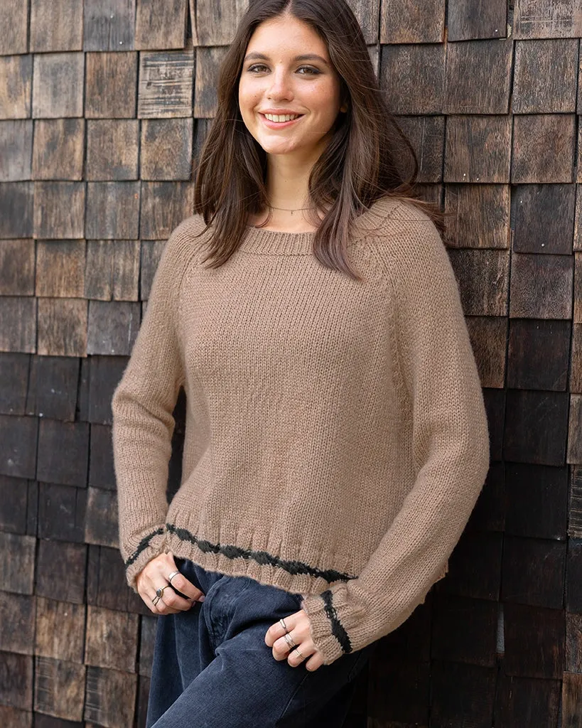 CANYON TIPPED RAGLAN CREW CHUNKY sold by Wooden Ships product image thumbnail 3