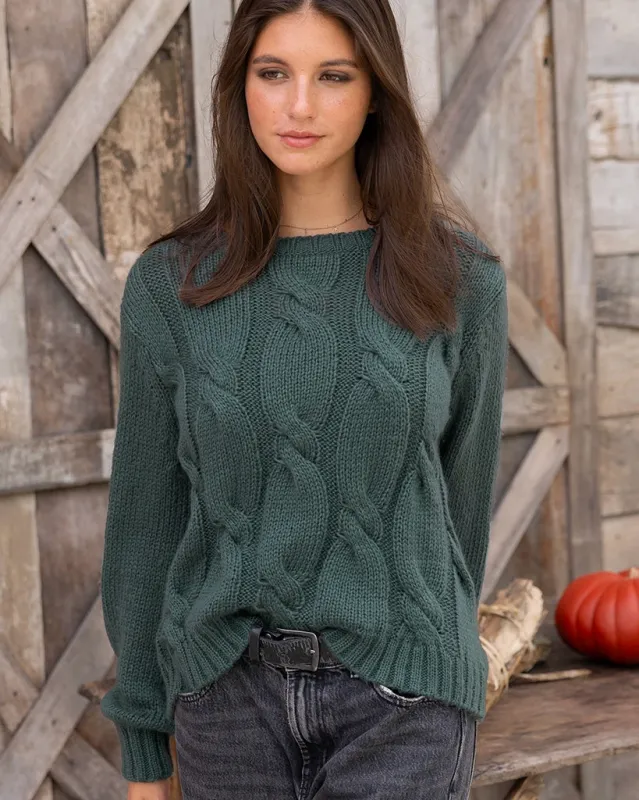 CAMILA CABLE CREW CHUNKY sold by Wooden Ships