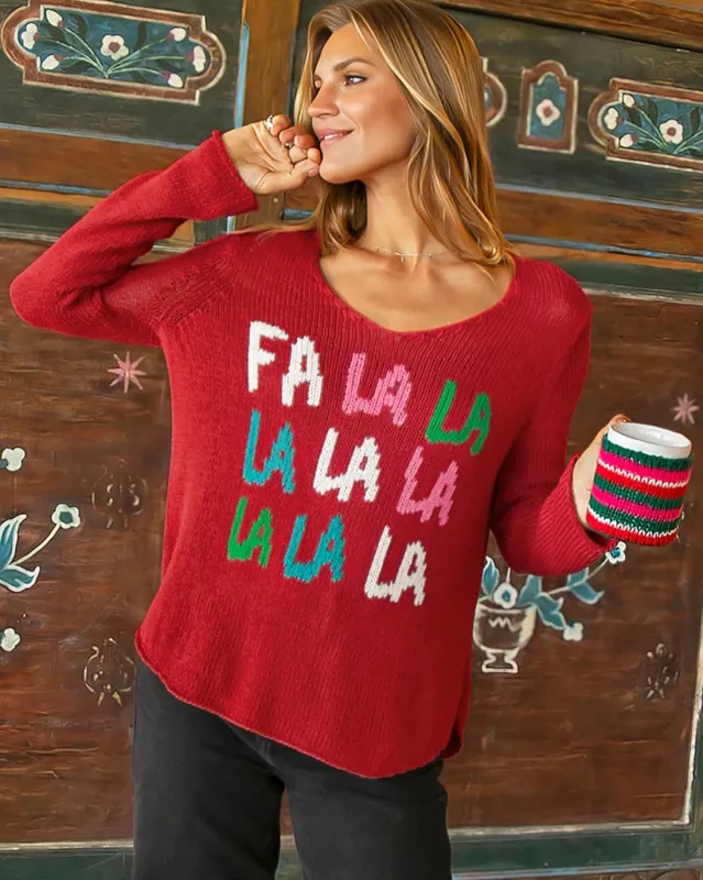 FA LA LA V COTTON sold by Wooden Ships