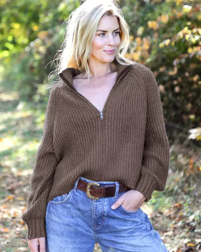 LEO ZIP CARDI CHUNKY sold by Wooden Ships product image thumbnail 4