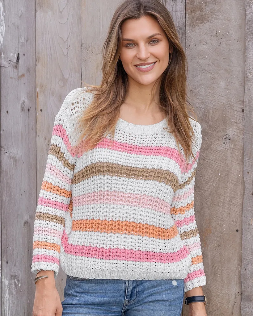 *SALE* - ARIEL STRIPED CROPPED CHUNKY TOP COTTON sold by Wooden Ships product image thumbnail 3