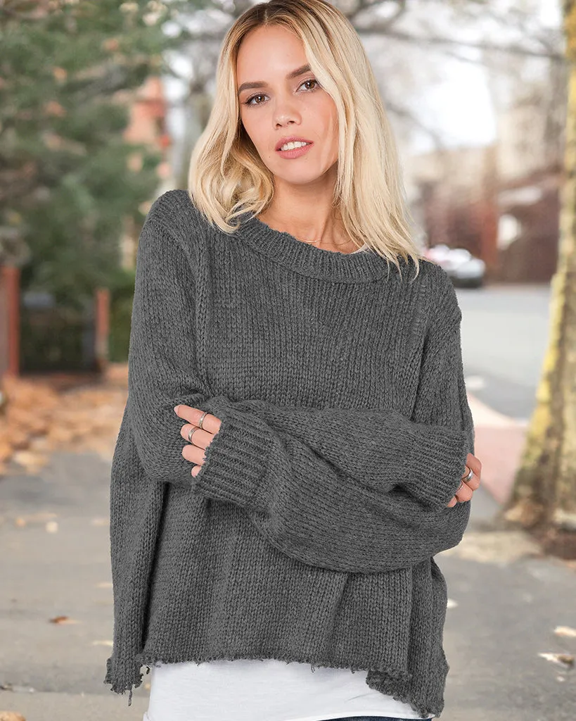 OLIVER DISTRESSED CREW CHUNKY sold by Wooden Ships product image thumbnail 2