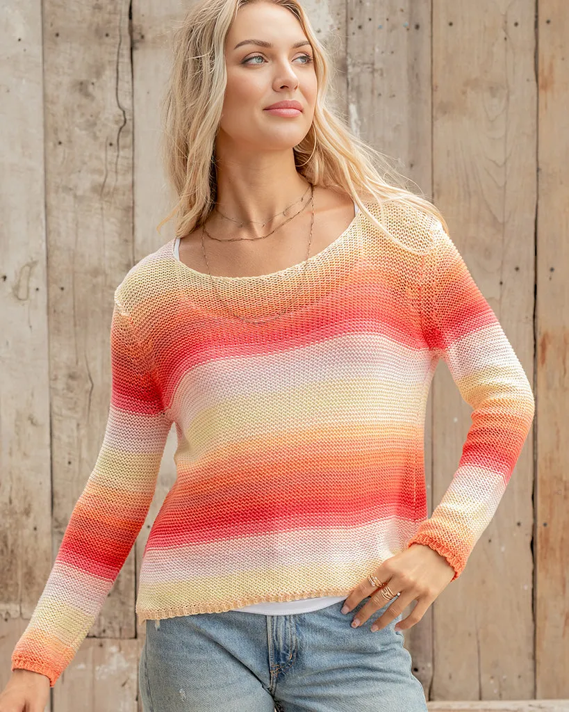 *SALE* - HUES OF SUMMER CROPPED CREW COTTON sold by Wooden Ships product image thumbnail 2