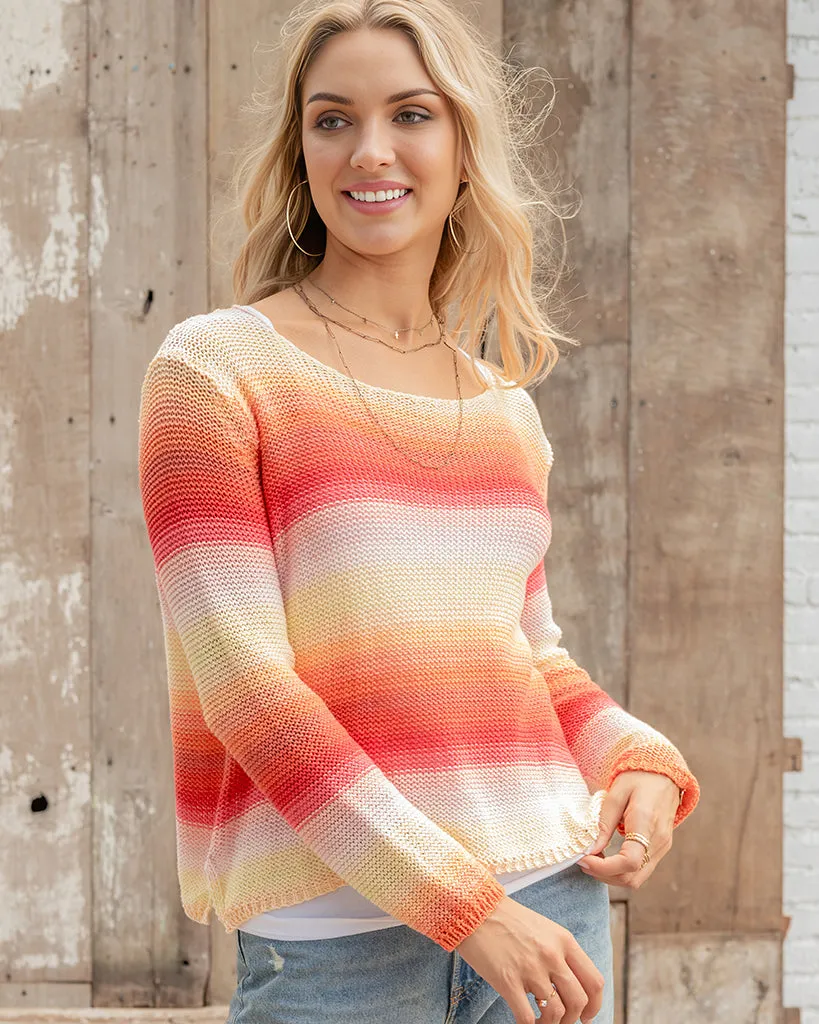 *SALE* - HUES OF SUMMER CROPPED CREW COTTON sold by Wooden Ships product image thumbnail 3