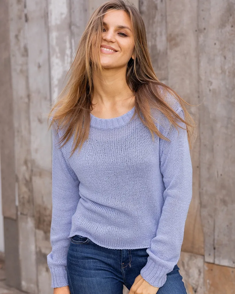 *SALE* - HARPER CROPPED SOLID CREW COTTON sold by Wooden Ships product image thumbnail 4
