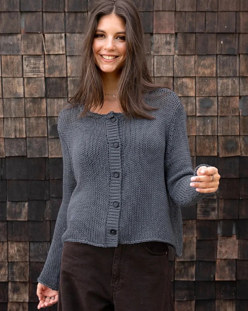 PARK BUTTON CHUNKY CARDI COTTON sold by Wooden Ships product image thumbnail 5