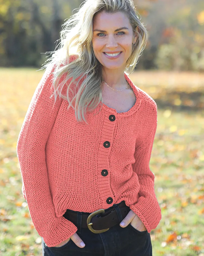 PARK BUTTON CHUNKY CARDI COTTON sold by Wooden Ships product image thumbnail 4