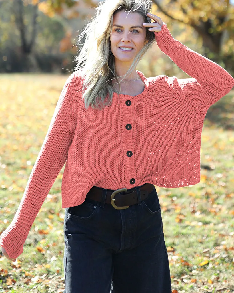 PARK BUTTON CHUNKY CARDI COTTON sold by Wooden Ships product image thumbnail 2