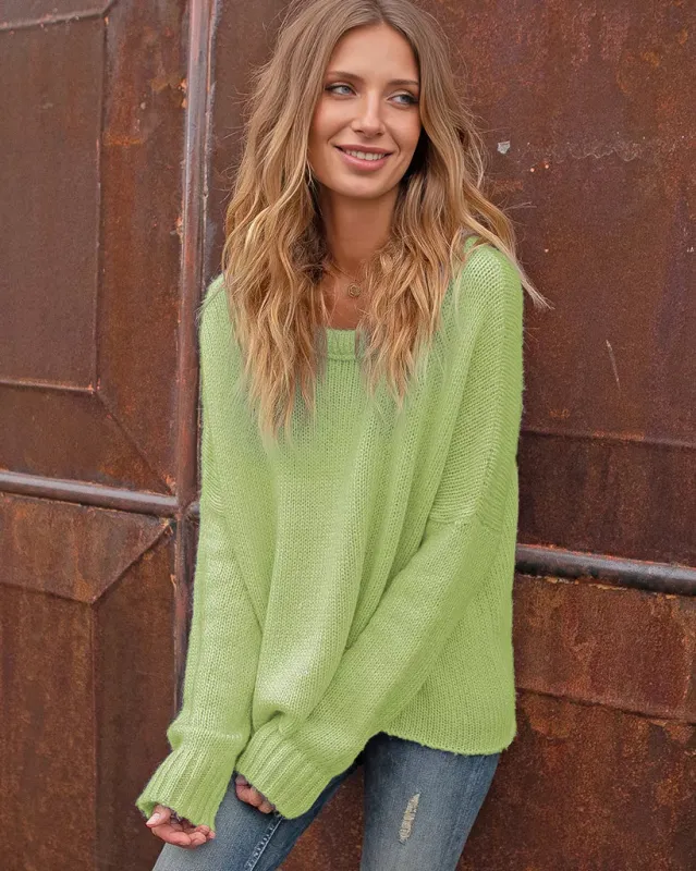 THEO CROPPED BOYFRIEND CREW CHUNKY sold by Wooden Ships