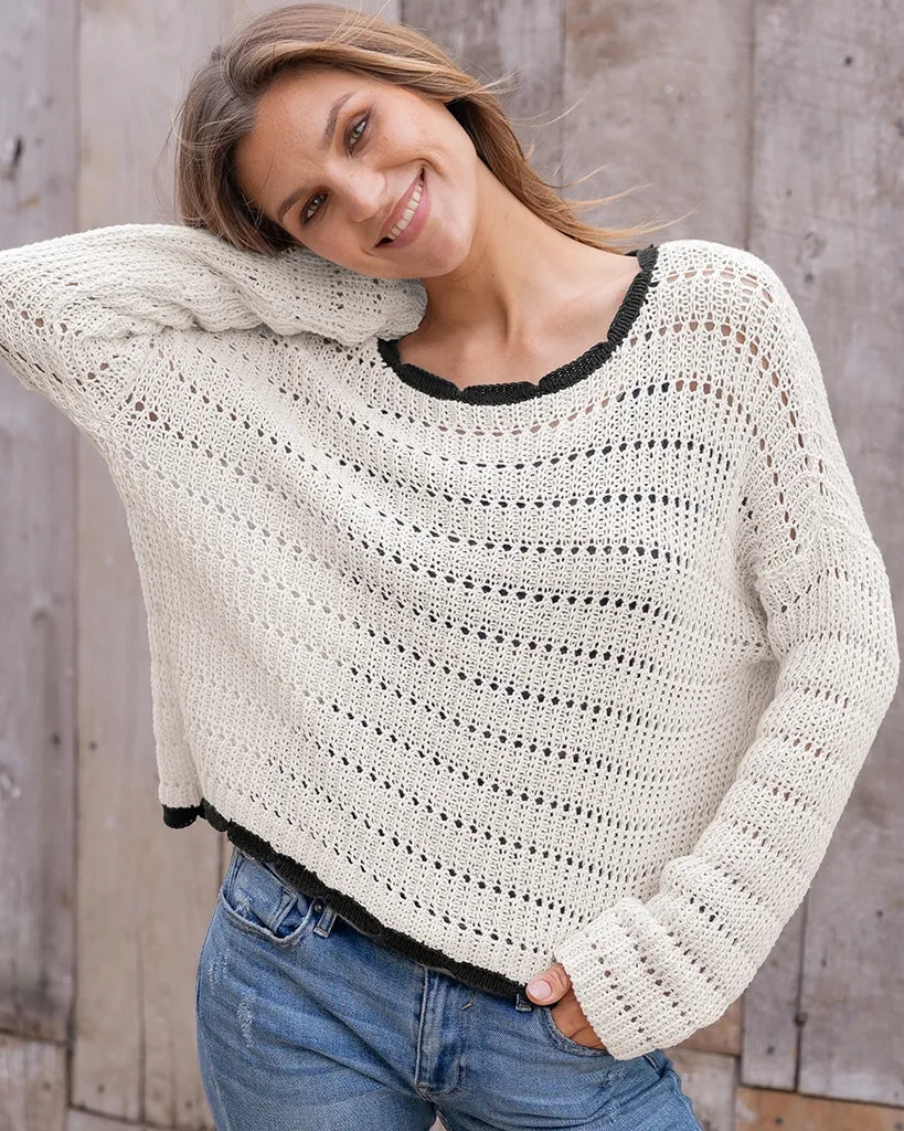 *SALE* - FAYE TIPPED TOP COTTON sold by Wooden Ships product image thumbnail 4