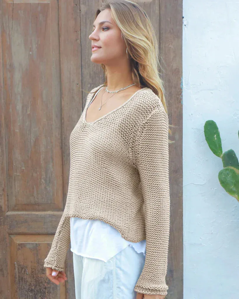 MAUI CROPPED CHUNKY V COTTON sold by Wooden Ships product image thumbnail 3