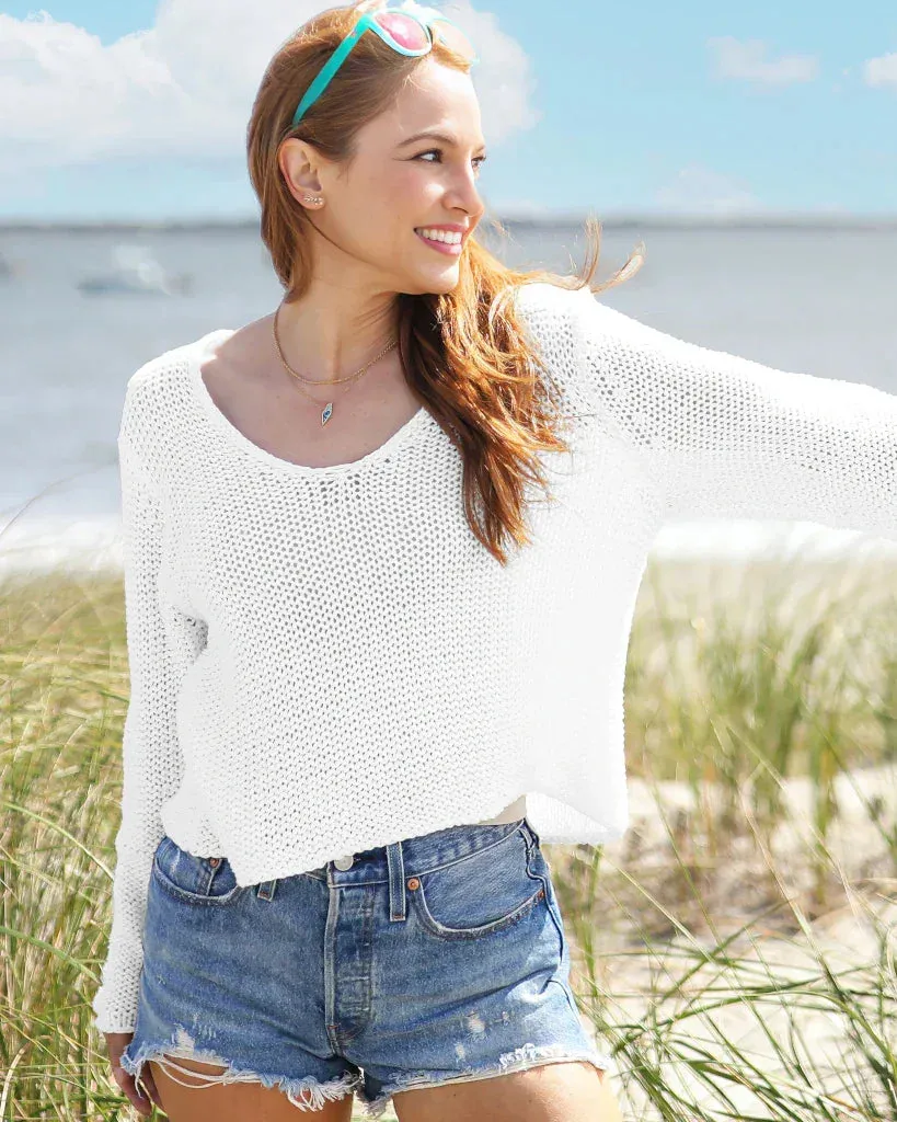 MAUI CROPPED CHUNKY V COTTON sold by Wooden Ships product image thumbnail 5