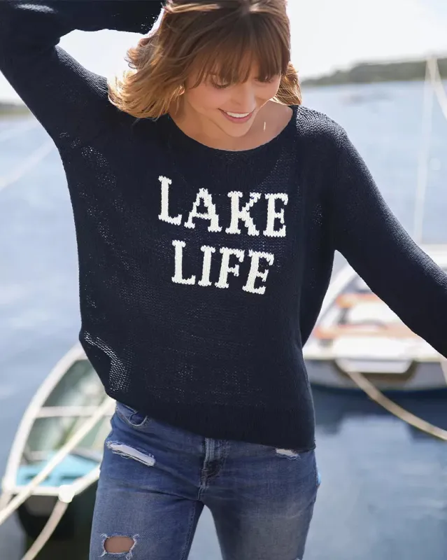 LAKE LIFE CREW COTTON made by Wooden Ships