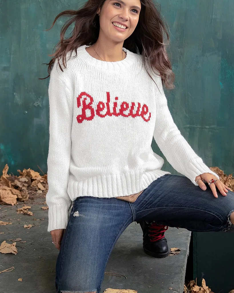 *SALE* - BELIEVE PULLOVER CHUNKY sold by Wooden Ships product image thumbnail 3