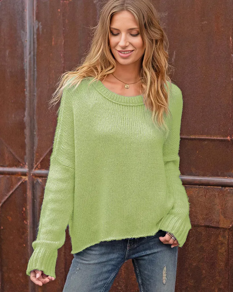 *SALE* - THEO CROPPED BOYFRIEND CREW CHUNKY sold by Wooden Ships product image thumbnail 3