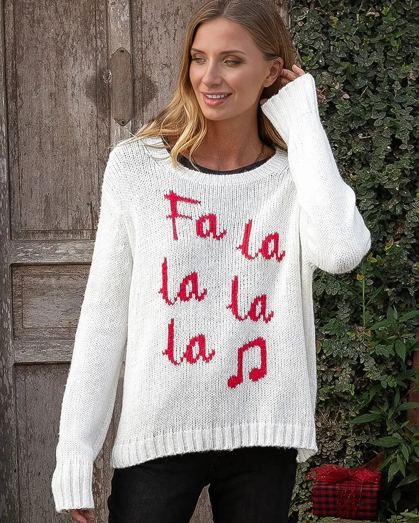 *SALE* - FA LA LA CREW CHUNKY sold by Wooden Ships
