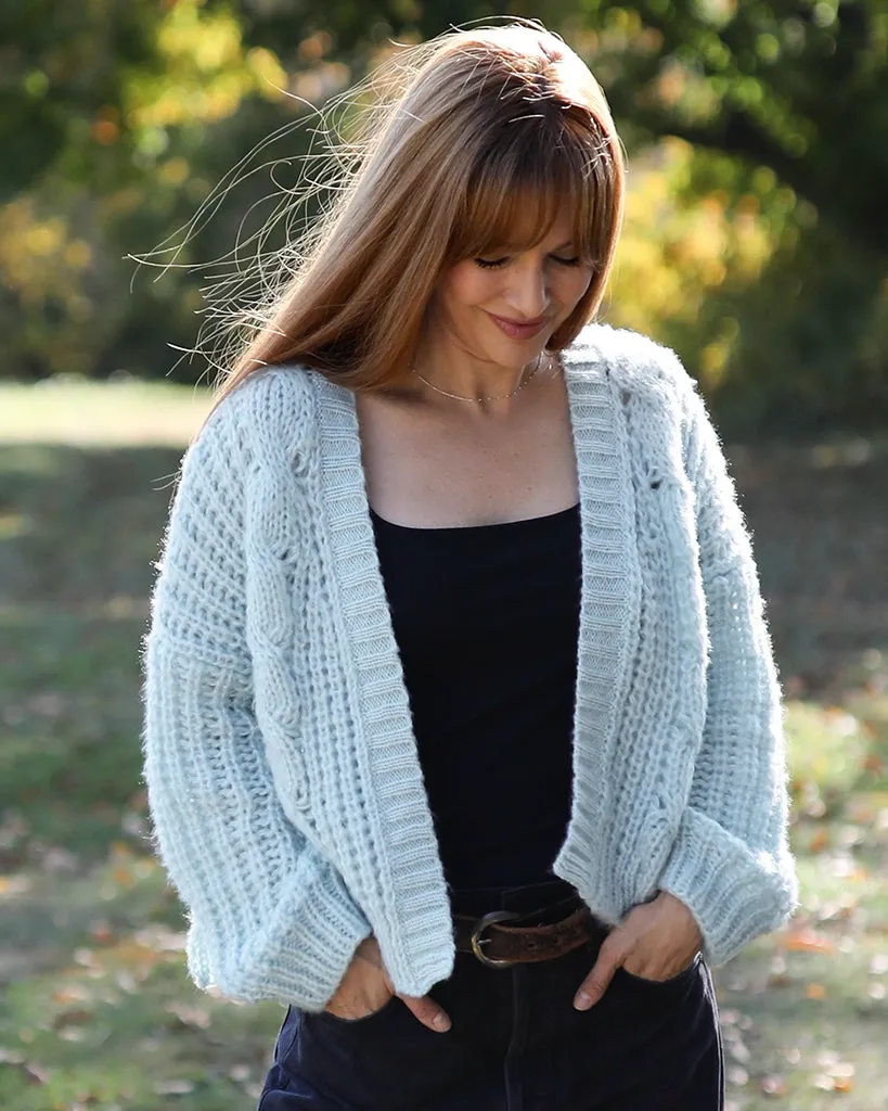 OLIVIA CABLE CARDI CHUNKY sold by Wooden Ships product image thumbnail 2