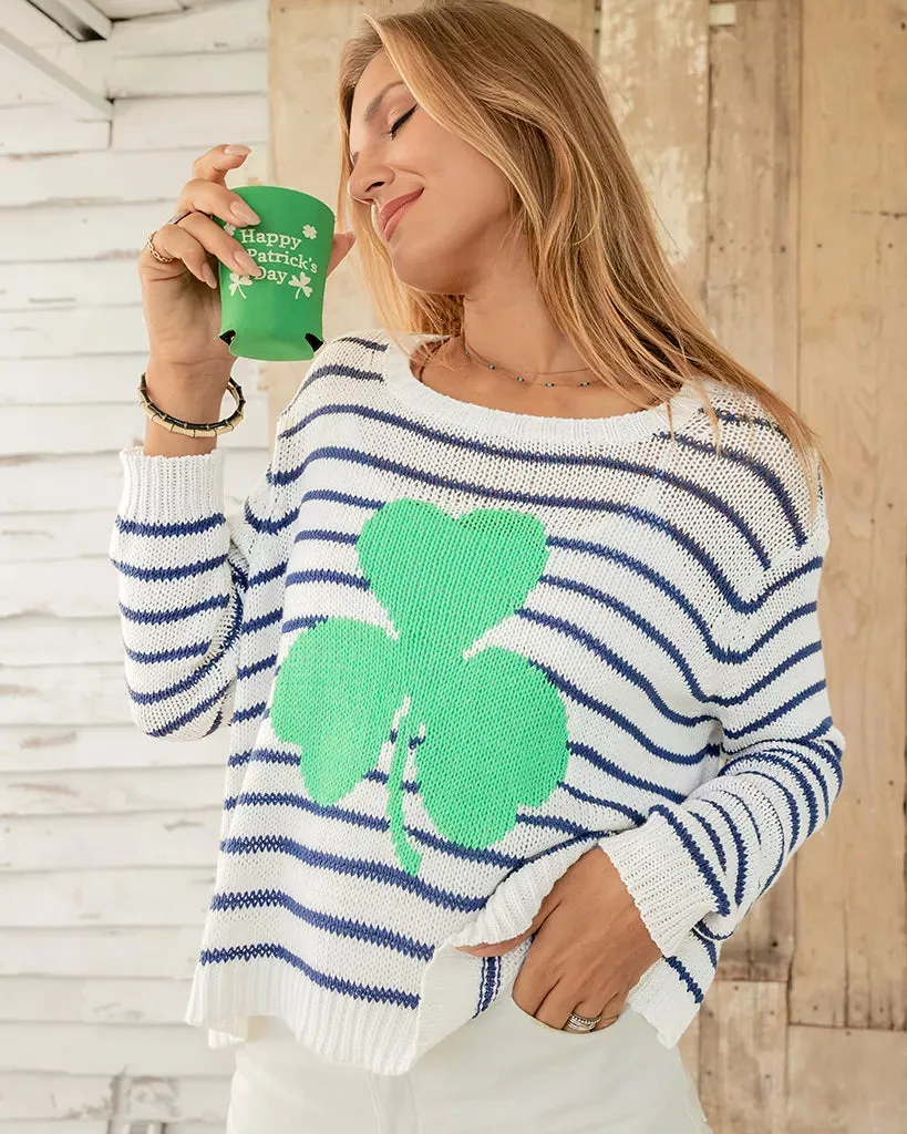SHAMROCK STRIPED CREW COTTON sold by Wooden Ships product image thumbnail 2