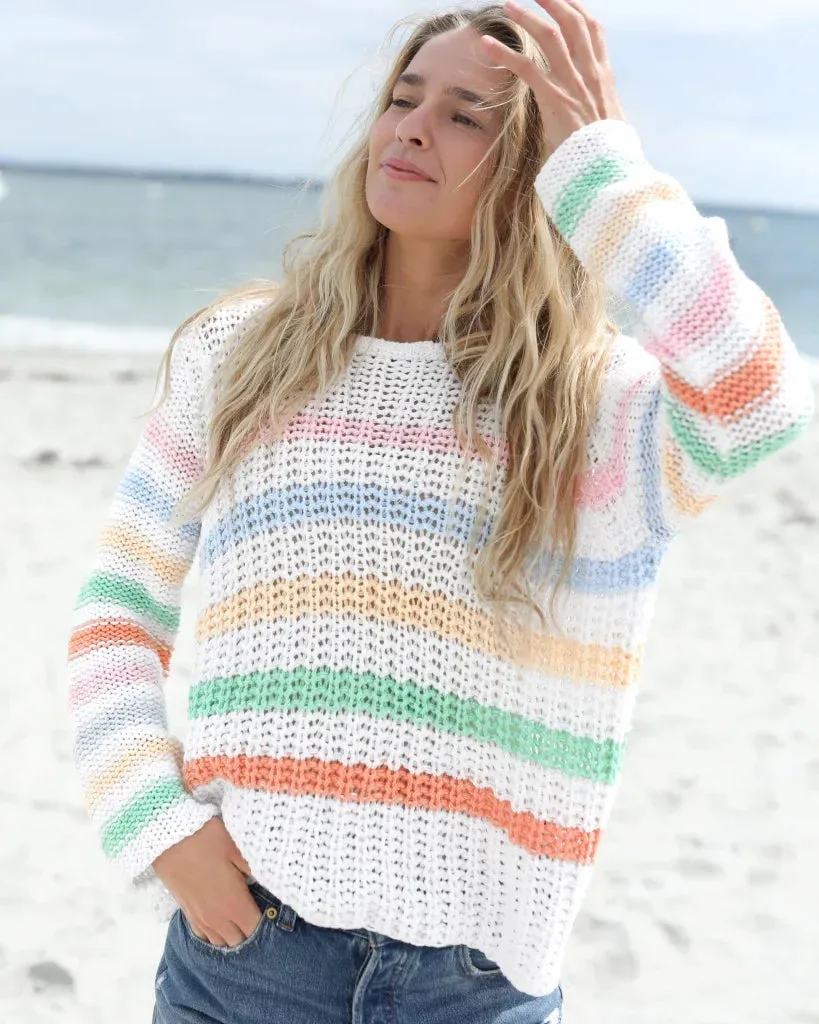 ARIEL STRIPED CHUNKY TOP COTTON sold by Wooden Ships