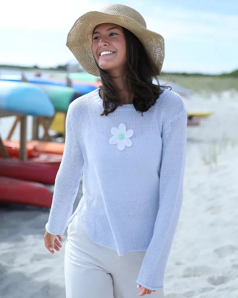 MISS DAISY CROCHET L/S CREW COTTON sold by Wooden Ships product image thumbnail 4