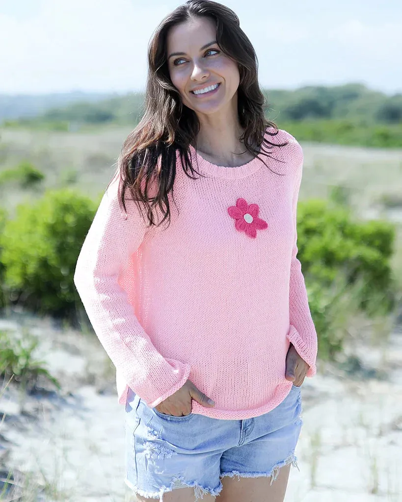 MISS DAISY CROCHET L/S CREW COTTON sold by Wooden Ships product image thumbnail 5