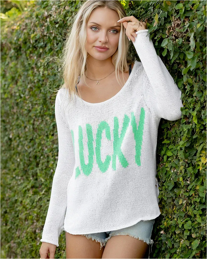 LUCKY SHIRT TAIL CREW COTTON sold by Wooden Ships product image thumbnail 5