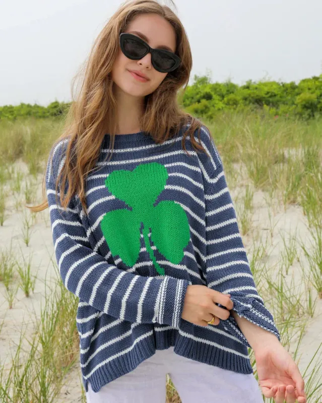 SHAMROCK STRIPED CREW COTTON sold by Wooden Ships