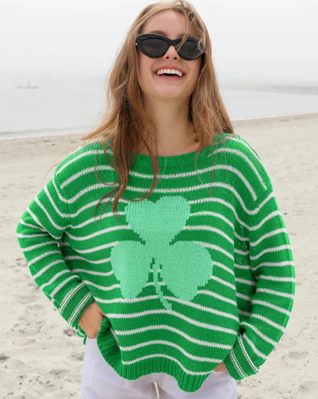 SHAMROCK STRIPED CREW COTTON sold by Wooden Ships
