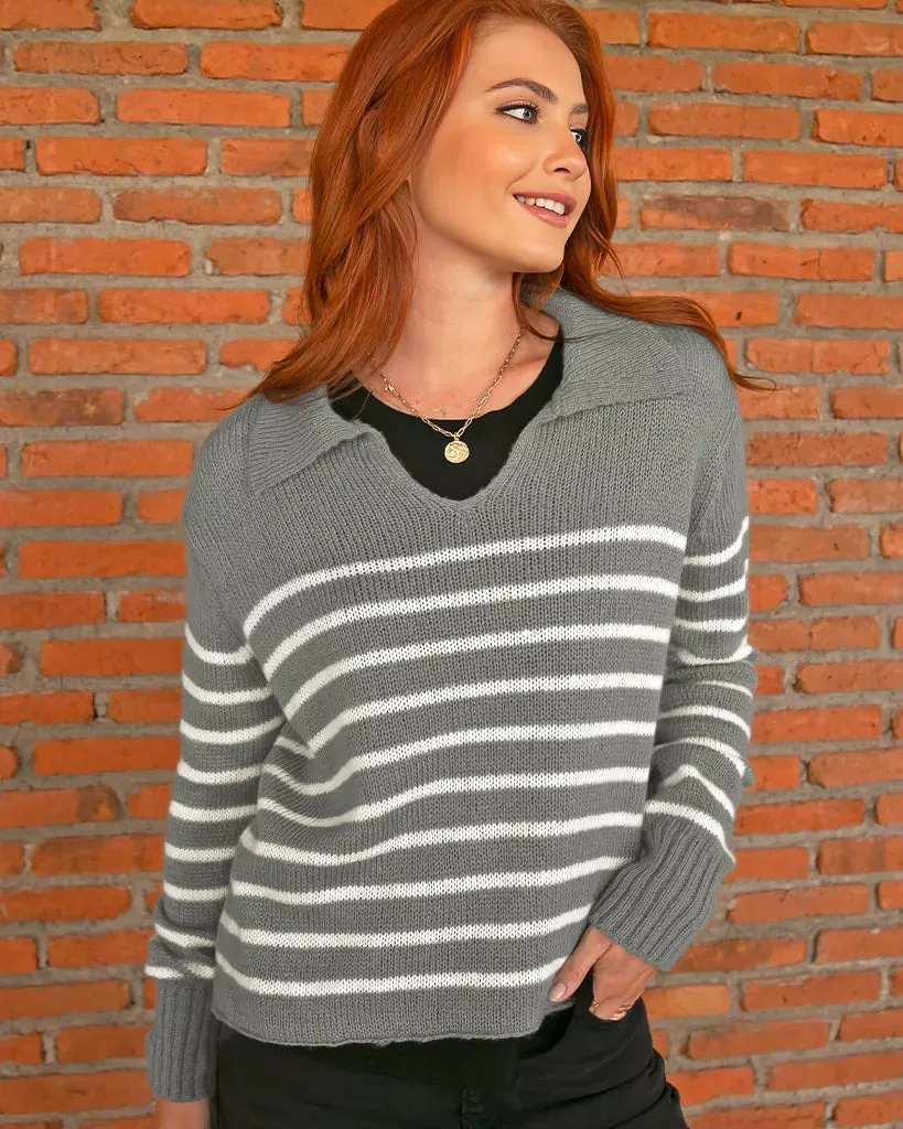 *SALE* - BRETON CROPPED POLO LIGHTWEIGHT sold by Wooden Ships product image thumbnail 3