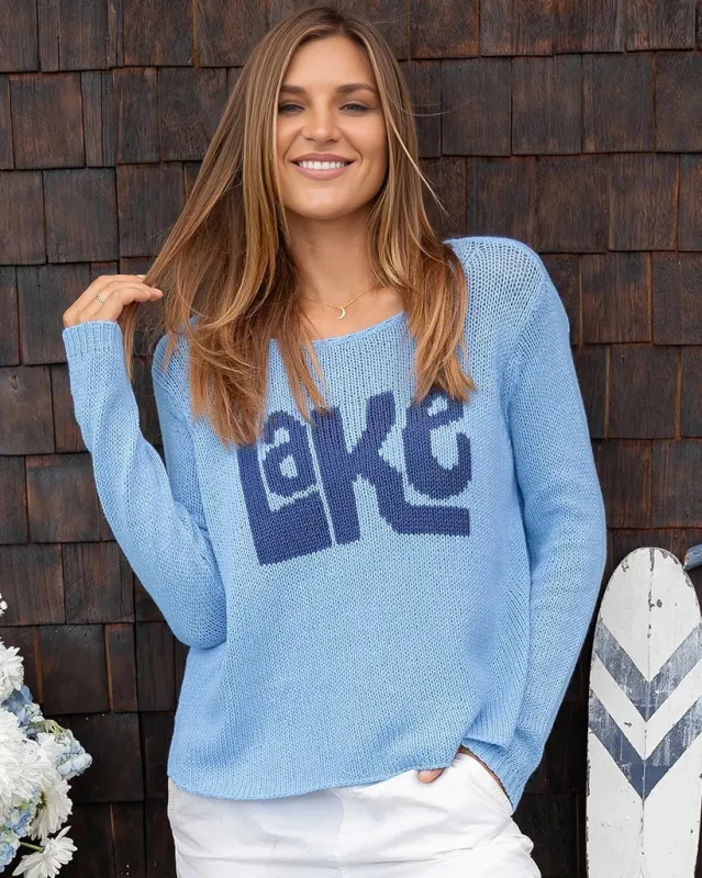 *SALE* - JUMP IN A LAKE CREW COTTON sold by Wooden Ships