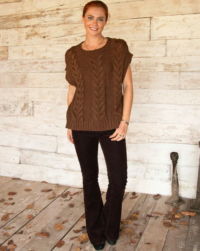 *SALE* - FIONA CABLE CREW VEST CHUNKY sold by Wooden Ships product image thumbnail 5