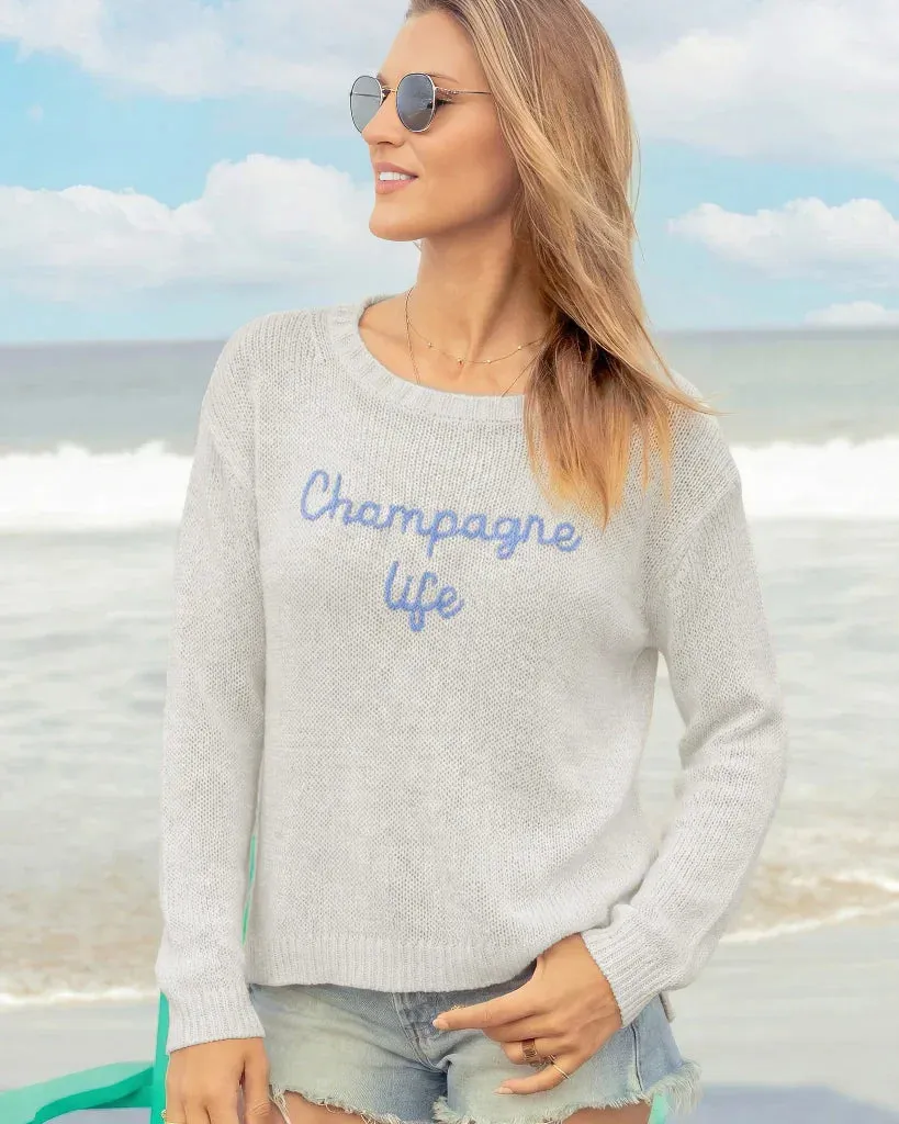 *SALE* - CHAMPAGNE LIFE CREW COTTON sold by Wooden Ships product image thumbnail 2