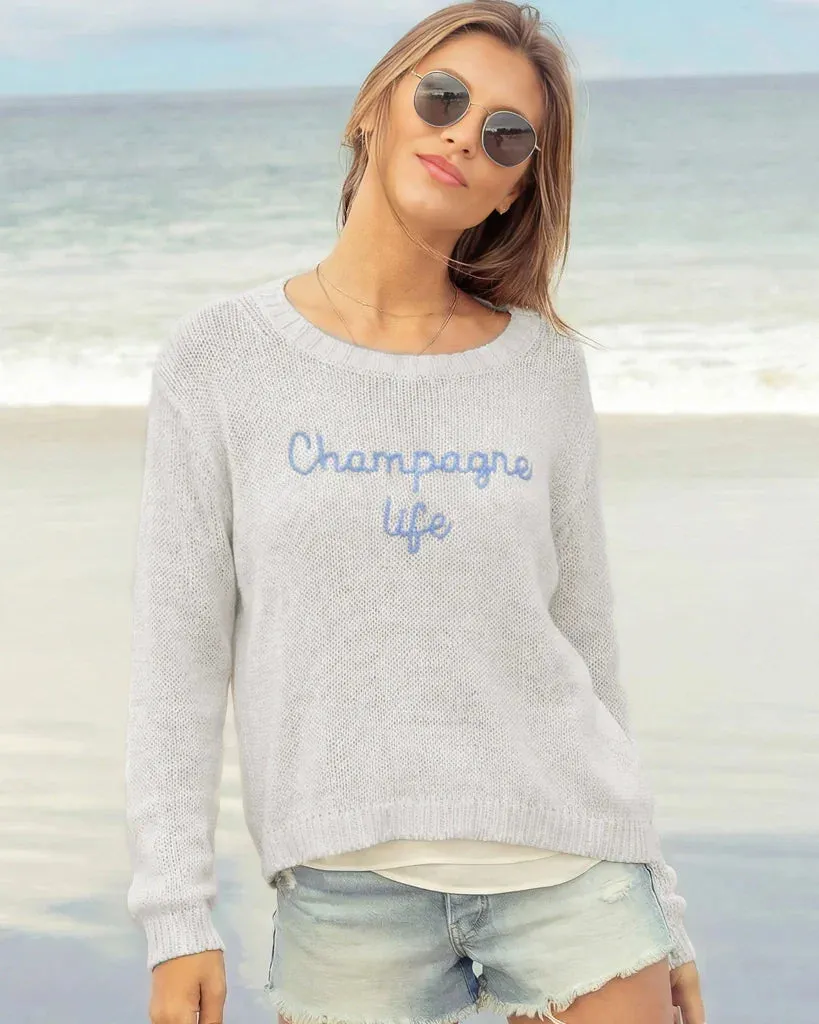 *SALE* - CHAMPAGNE LIFE CREW COTTON sold by Wooden Ships product image thumbnail 3