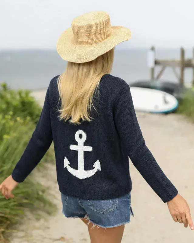 *SALE* - ANCHOR BACK V COTTON sold by Wooden Ships