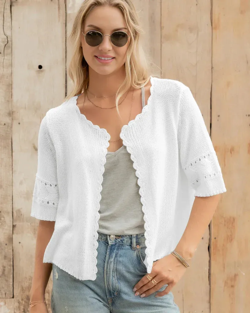 *SALE* - CALLIOPE S/S CARDI COTTON sold by Wooden Ships product image thumbnail 5