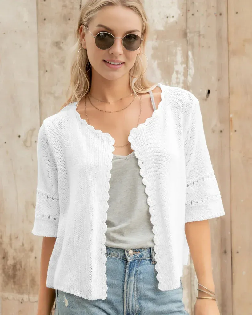 *SALE* - CALLIOPE S/S CARDI COTTON sold by Wooden Ships product image thumbnail 2