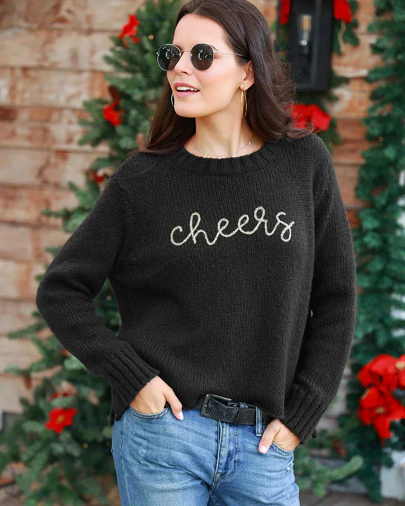 CHEERS EMBROIDERED TOP CHUNKY sold by Wooden Ships product image thumbnail 2