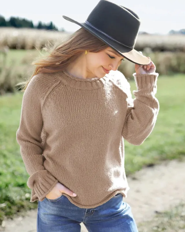 *SALE* - MONTREAL RAGLAN CREW CHUNKY sold by Wooden Ships