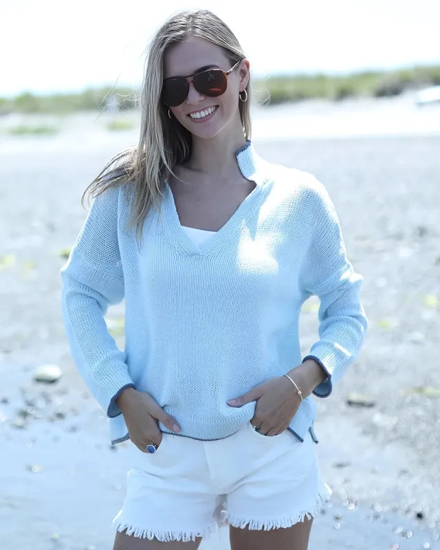 *SALE* - EMORY TIPPED L/S TOP COTTON sold by Wooden Ships