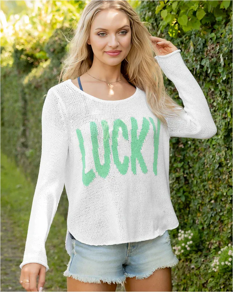 *SALE* - LUCKY SHIRT TAIL CREW COTTON sold by Wooden Ships product image thumbnail 3