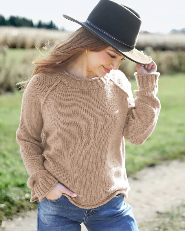 *SALE* - MONTREAL RAGLAN CREW CHUNKY sold by Wooden Ships