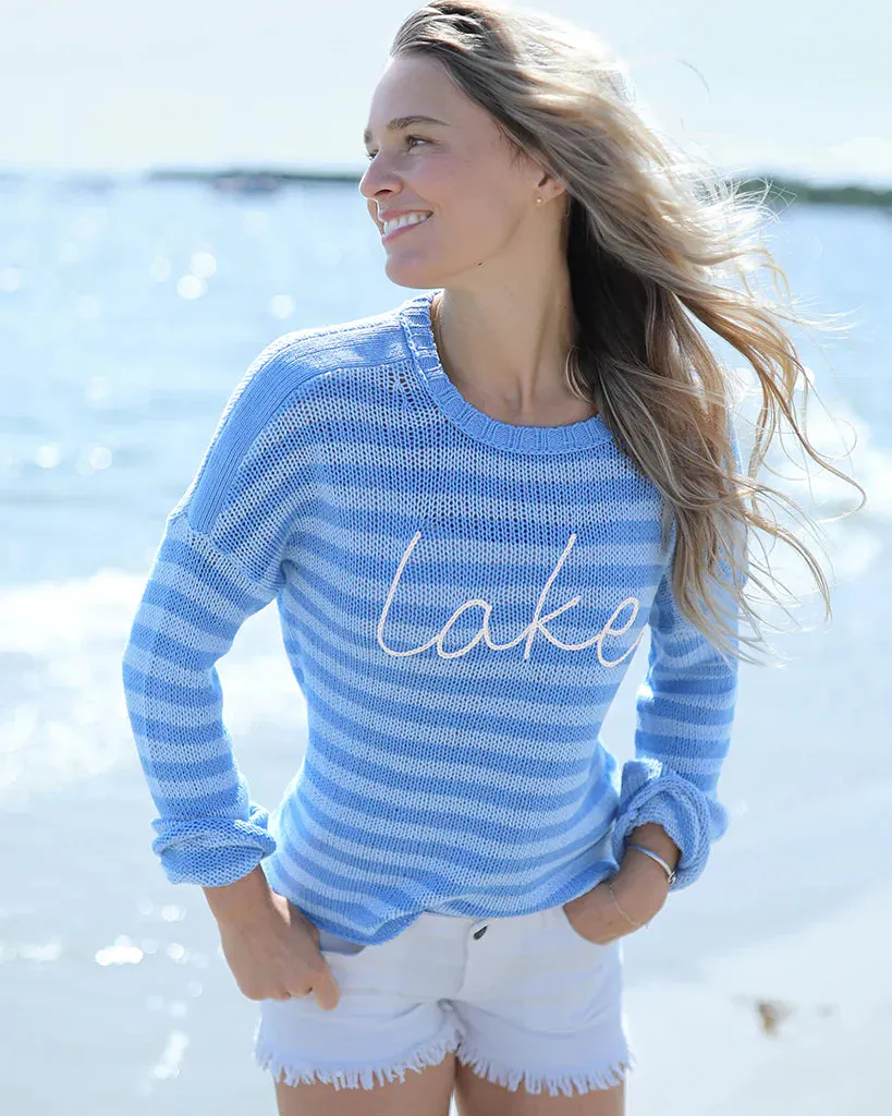 LAKE STRIPED CREW COTTON sold by Wooden Ships product image thumbnail 3