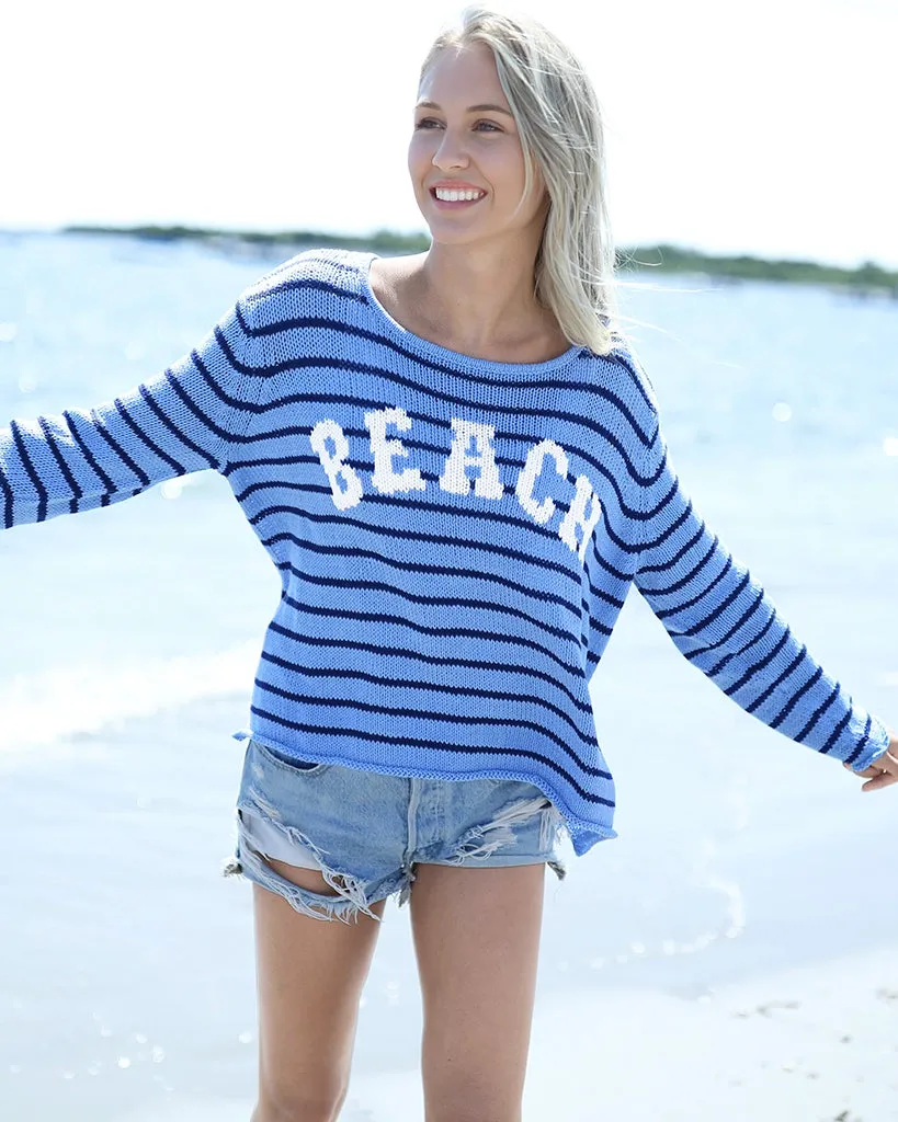 *SALE* - BEACH STRIPED CREW COTTON sold by Wooden Ships product image thumbnail 3