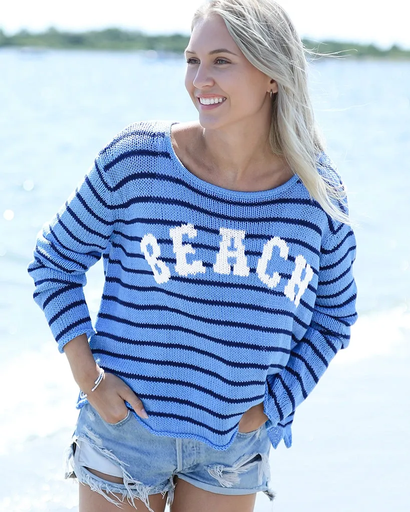 *SALE* - BEACH STRIPED CREW COTTON sold by Wooden Ships product image thumbnail 4