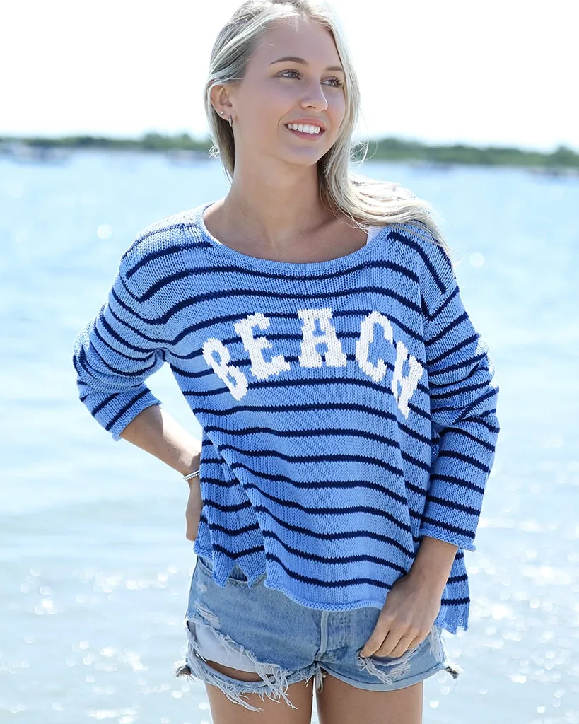 *SALE* - BEACH STRIPED CREW COTTON sold by Wooden Ships product image thumbnail 2
