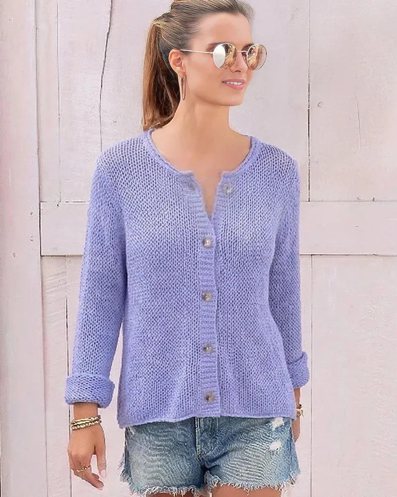 *SALE* - PARK BUTTON CHUNKY CARDI COTTON sold by Wooden Ships product image thumbnail 3