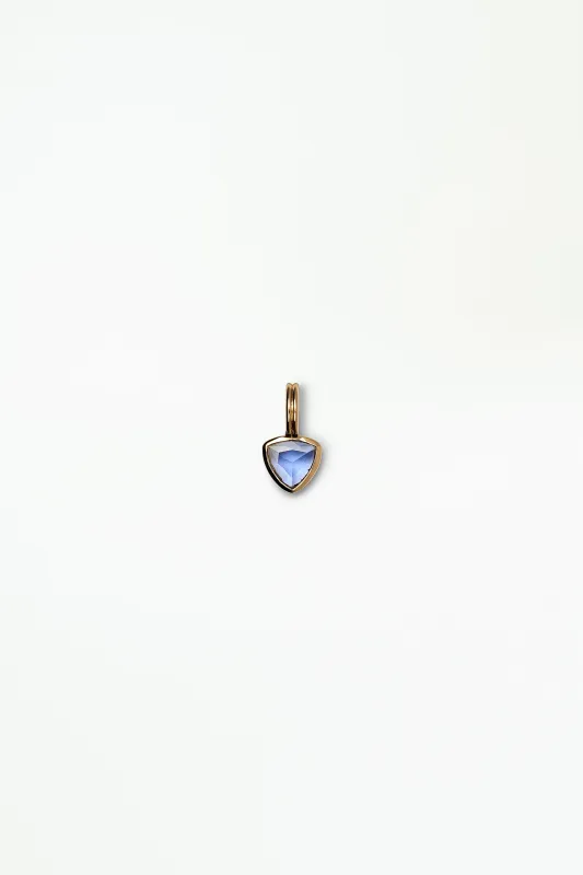 One of a Kind Sapphire Rain Pendant No. 8 made by WWAKE