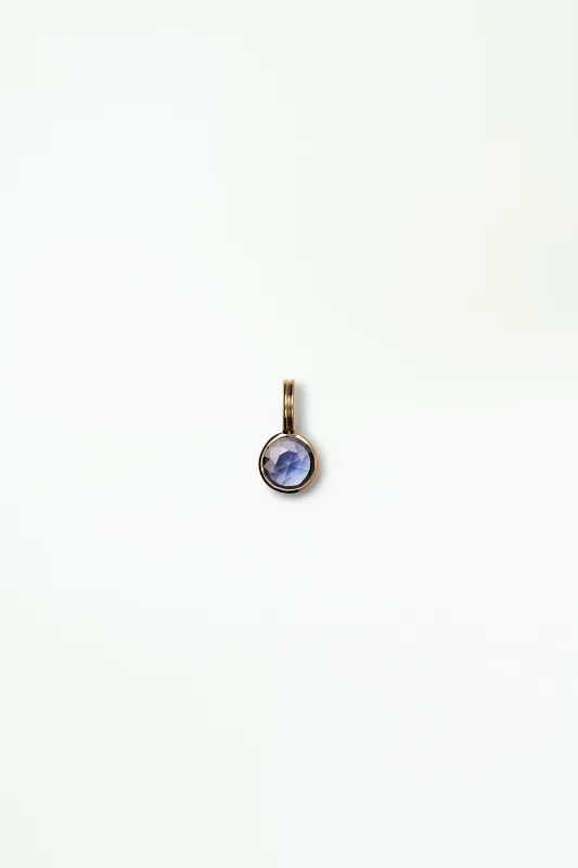 One of a Kind Sapphire Rain Pendant No. 12 made by WWAKE