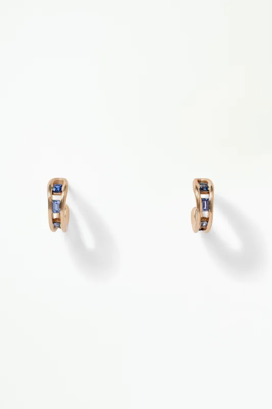 Float Hoop - Sapphire - Single sold by WWAKE