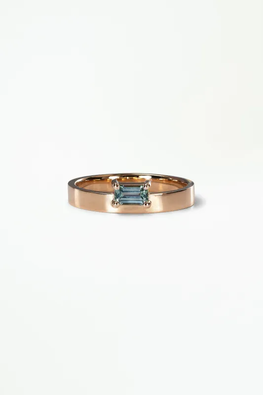 Monolith Ring - Horizontal Emerald Cut sold by WWAKE